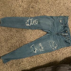 American eagle Light blue ripped jeans